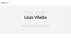 Desktop Screenshot of lluisvilella.com