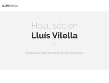 Tablet Screenshot of lluisvilella.com